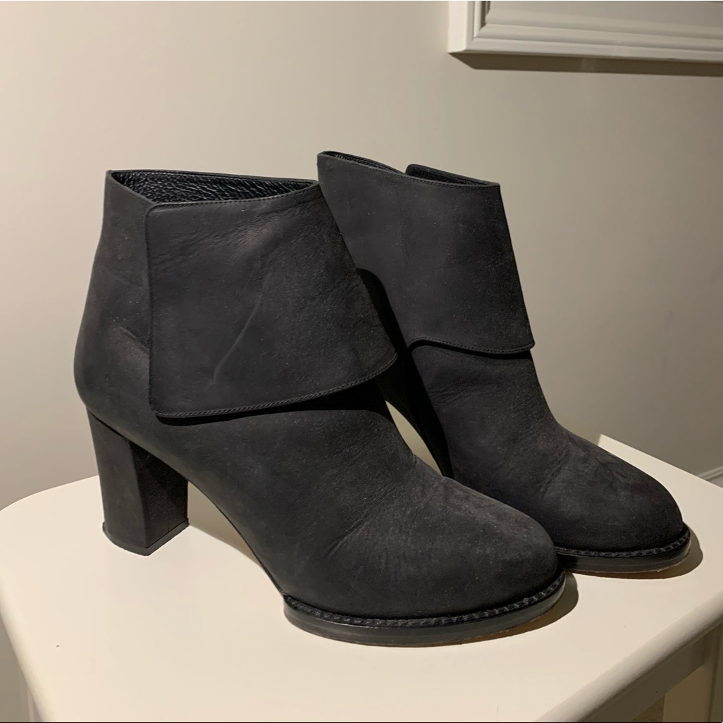 & Other Stories Black Heeled Boots